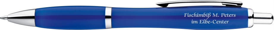 opak blau, Akzente chrom