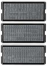 *Beschreibung beachten!* stieber® Blockschrift Ersatztypen für stieber® 2811, 2812, 811, 812, 2815, 2816, 823, 824