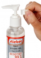 stieber® Hygiene-Hand-Gel begr. viruzid, 150 ml Reise-Pumpspender