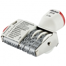 stieber® Wortband-Datumstempel bis 2034