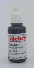 stieber® Öl-Nachfüllfarbe 20 ml für Paginierstempel