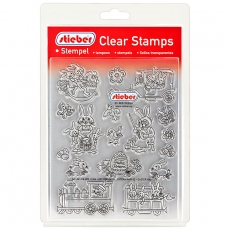stieber® Clear Stamp Set Ostern naiv 02 - Easter naive 02