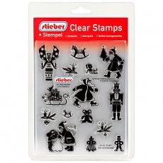stieber® Clear Stamp Set Weihnachten klassisch - Classical Christmas