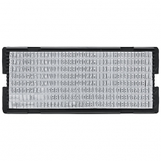 stieber® Stempel zum Selbersetzen, 5 Zeilen: 6 Typensätze, 2 Kissen, Stempelunterlage