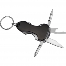 Multitool mit LED, schwarz