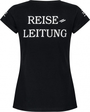 Club Las Piranjas® Damen Reiseleiter-Shirt klassisch, schwarz SUPIMA®