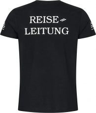 Club Las Piranjas® Herren Reiseleiter-Shirt klassisch, schwarz SUPIMA®