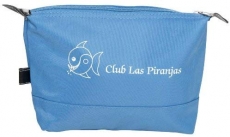 Club Las Piranjas® Kosmetiktasche 24×17×5 cm, blau