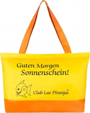 Club Las Piranjas® Strandtasche 59×12,5×38 cm, GELB *neu! Saison 2019/2020*