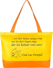 Club Las Piranjas® Strandtasche 59×12,5×38 cm, GELB *neu! Saison 2019/2020*