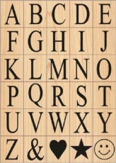 stieber® Riesen Alphabet-Stempelset