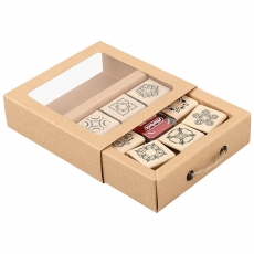 stieber® Stempelset D01 (Designs 01) 10-teilig