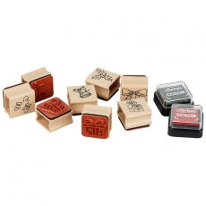 stieber® Stempelset W01 (Weihnachten 1) 10-teilig