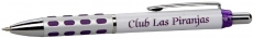 Club Las Piranjas® Kugelschreiber Lasergr.+Druck, violett