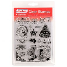 stieber® Clear Stamp Set Weihnachten 1 - Christmas 1