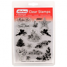 stieber® Clear Stamp Set Weihnachten 2 - Christmas 2