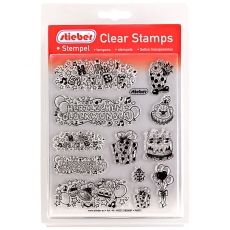 stieber® Clear Stamp Set Party
