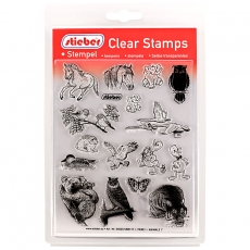 stieber® Clear Stamp Set Tiere 1 - Animals 1