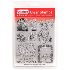 stieber® Clear Stamp Set Teddies 2 - Teddy 2