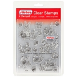 stieber® Clear Stamp Set Ostern naiv 01 - Easter naive 01