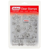 stieber® Clear Stamp Set Ostern naiv 02 - Easter naive 02