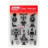 stieber® Clear Stamp Set Erzgebirgische Weihnacht 02 - East German Christmas 02