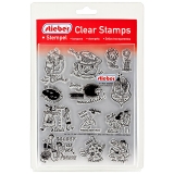 stieber® Clear Stamp Set Das sagt man so - German sayings