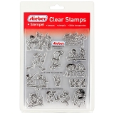 stieber® Clear Stamp Set Max und Moritz - Max and Moritz