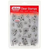 stieber® Clear Stamp Set Blüten klein - Small Blossoms