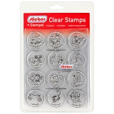 stieber® Clear Stamp Set Sternzeichen - German Zodiac