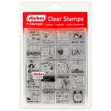 stieber® Clear Stamp Set Lehrerstempel - German Teacher Stamps