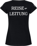 Club Las Piranjas® Damen Reiseleiter-Shirt klassisch, schwarz SUPIMA®