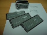alpo® ca. 3 mm SH Ersatztypen Groß- und Kleinbuchstaben, 3 Platten-Set