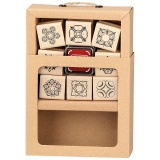 stieber® Stempelset D01 (Designs 01) 10-teilig