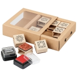 stieber® Stempelset D01 (Designs 01) 10-teilig