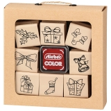 stieber® Stempelset W01 (Weihnachten 1) 10-teilig