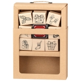 stieber® Stempelset W01 (Weihnachten 1) 10-teilig